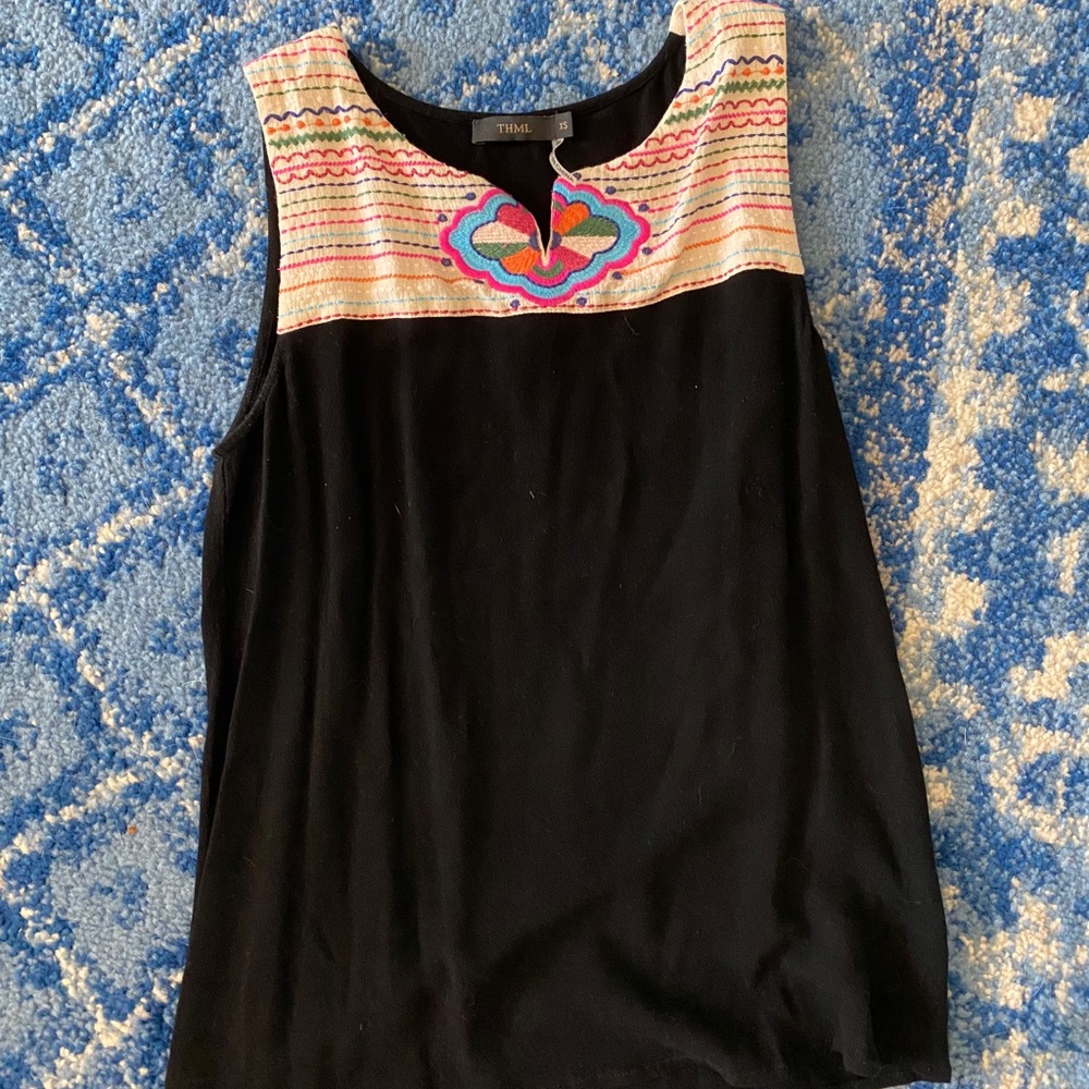 Beautiful embroided tank top